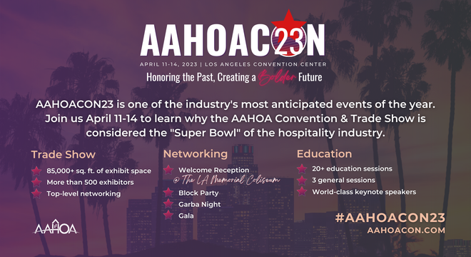 2023 AAHOA Annual Convention & Trade Show